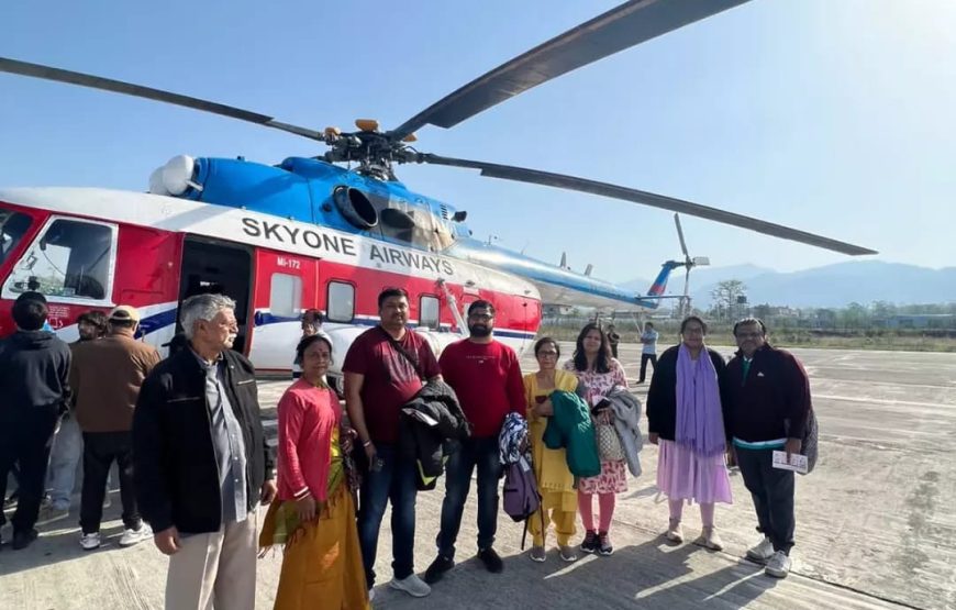 Do Dham Yatra by Twin Engine Helicopter
