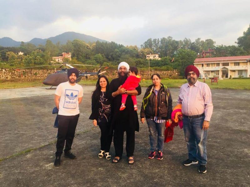 hemkund sahib yatra by helicopter