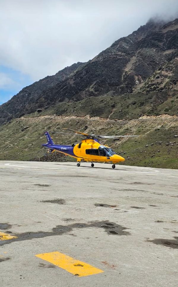 twin engine helicopter chardham yatra 2025