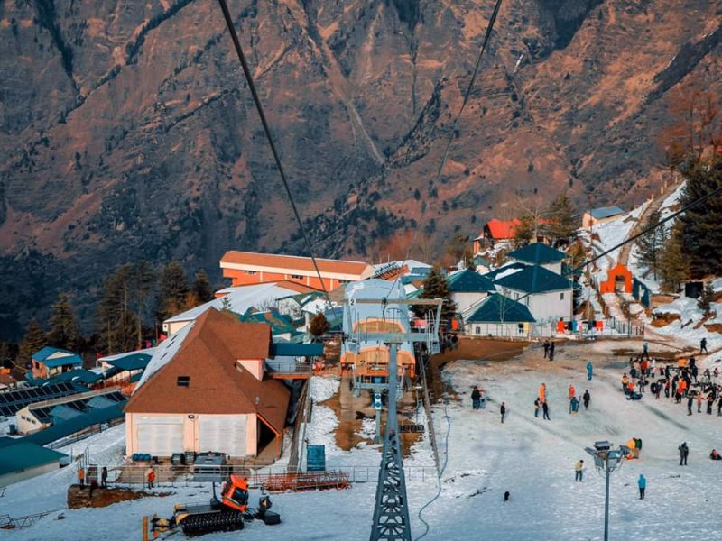 Auli ski course trainning camp