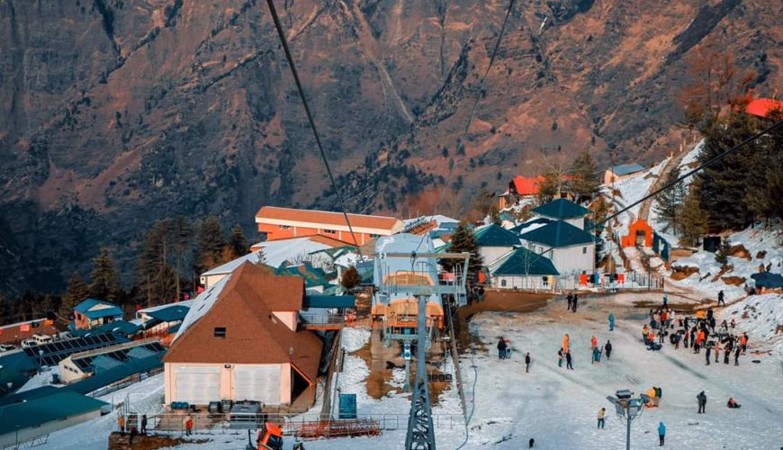 Auli ski course trainning camp