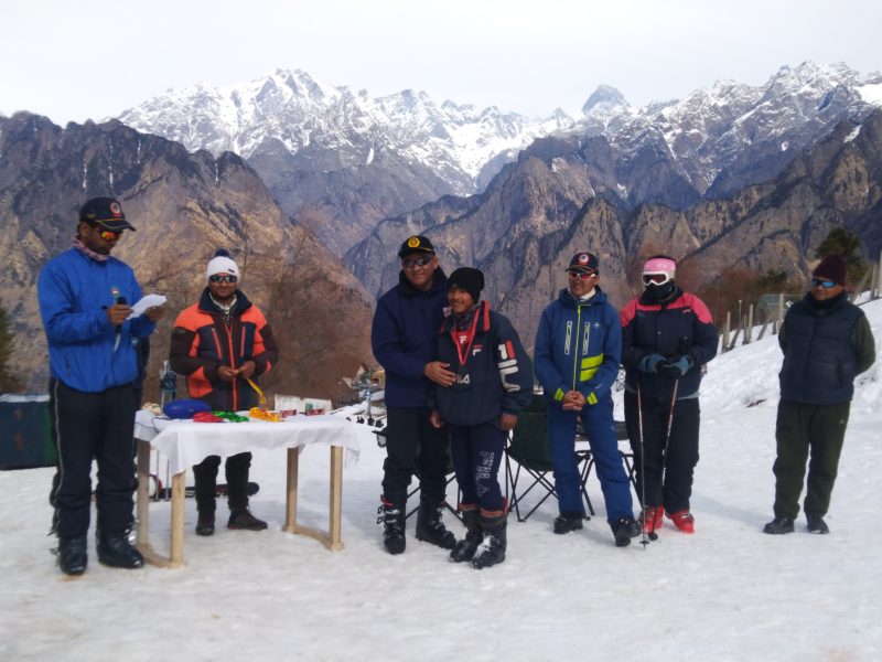 auli skiing course